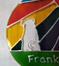Pug Rainbow sunshine sun catcher decoration. Pet memorial  - Image 2