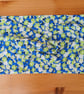  Headband green blue floral viscose jersey twist front turban hair accessories  - Image 5