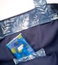 Blue and white tote bag  - Image 3