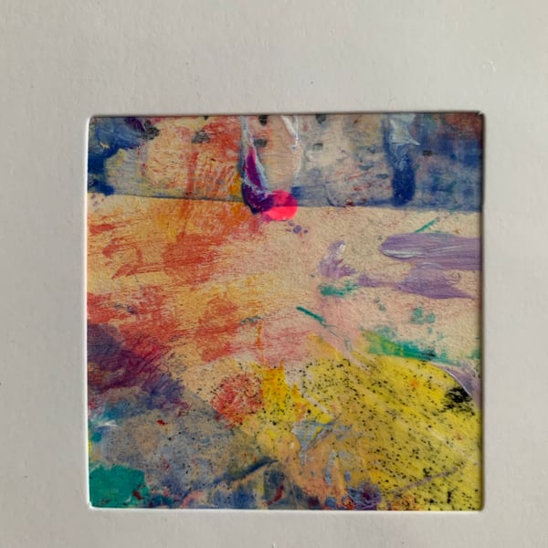 Unique Greetings Card for framing.