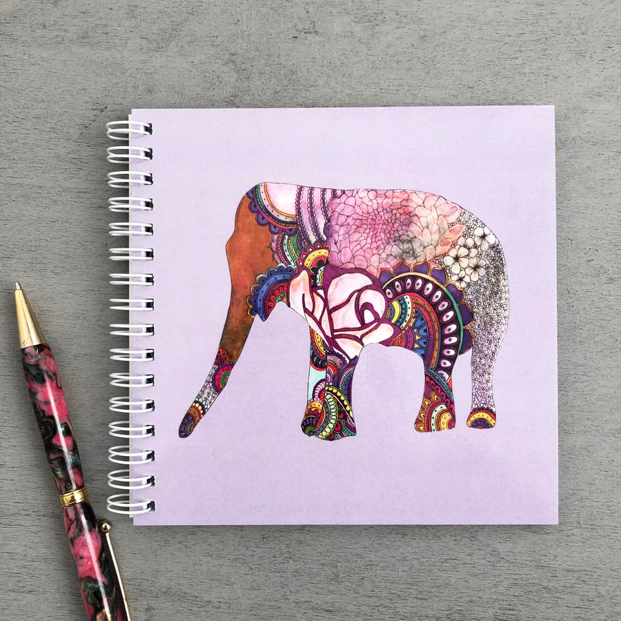 SALE 'India' Square Notebook