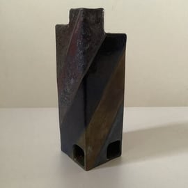 Extruded Raku Vase, No.185