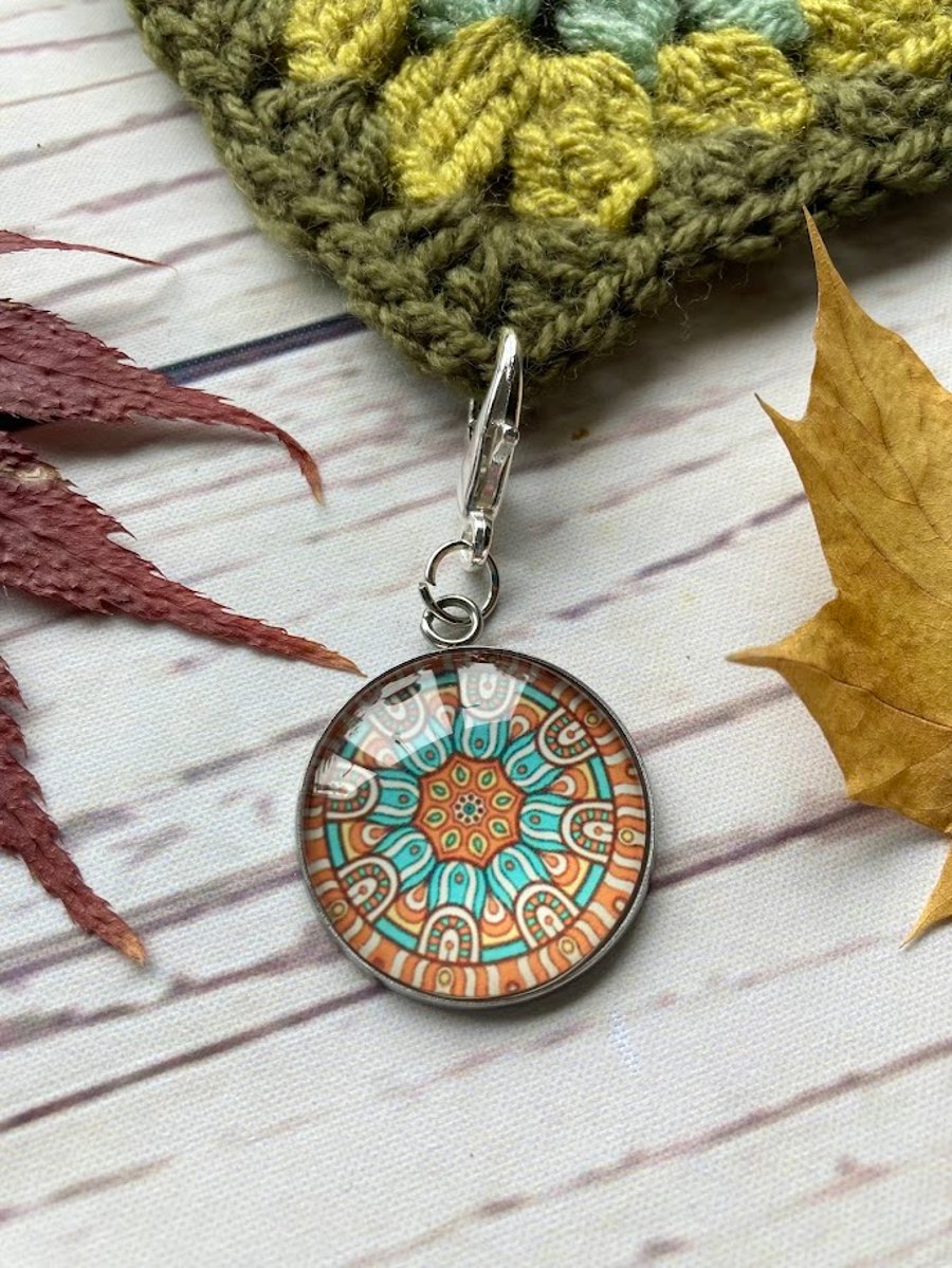 Stitch markers for crochet & knitting mandala