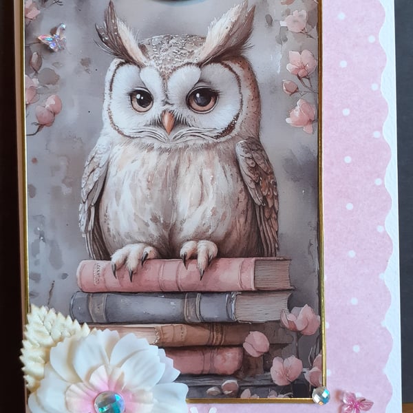 Congratulations, You Passed, Owl Card