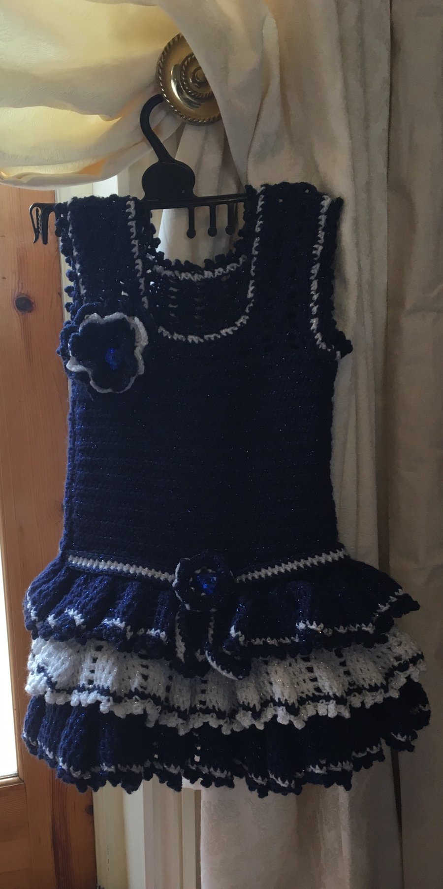 Sweet crocheted dress