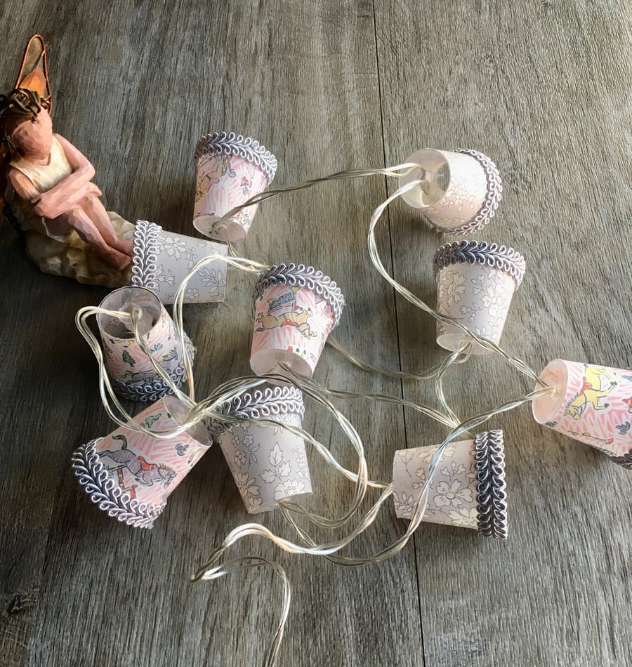 Lampshade Fairy Lights - Liberty - Gymkhana and Capel