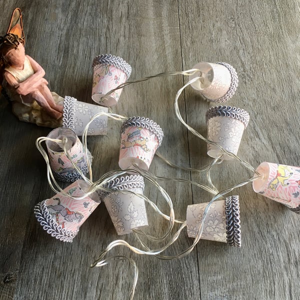 Lampshade Fairy Lights - Liberty - Gymkhana and Capel