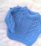 Baby's Aran Cabled Trousers and Jumper Set, Baby Shower Gift, Baby's Outfit - Image 7