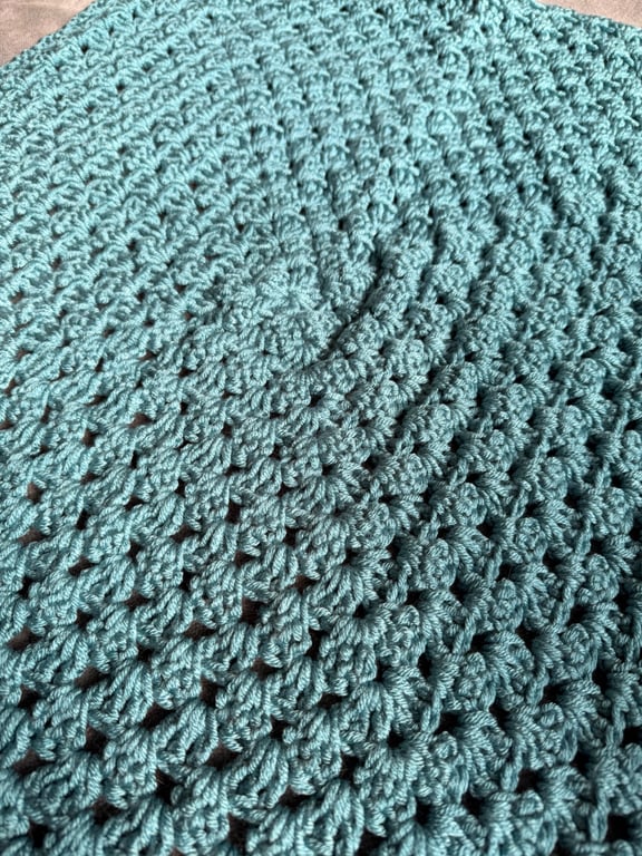 Crochet baby blanket 