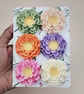 Little Joy Blooms - Set of 6 Handcrafted Paper Flowers - Meadow Light