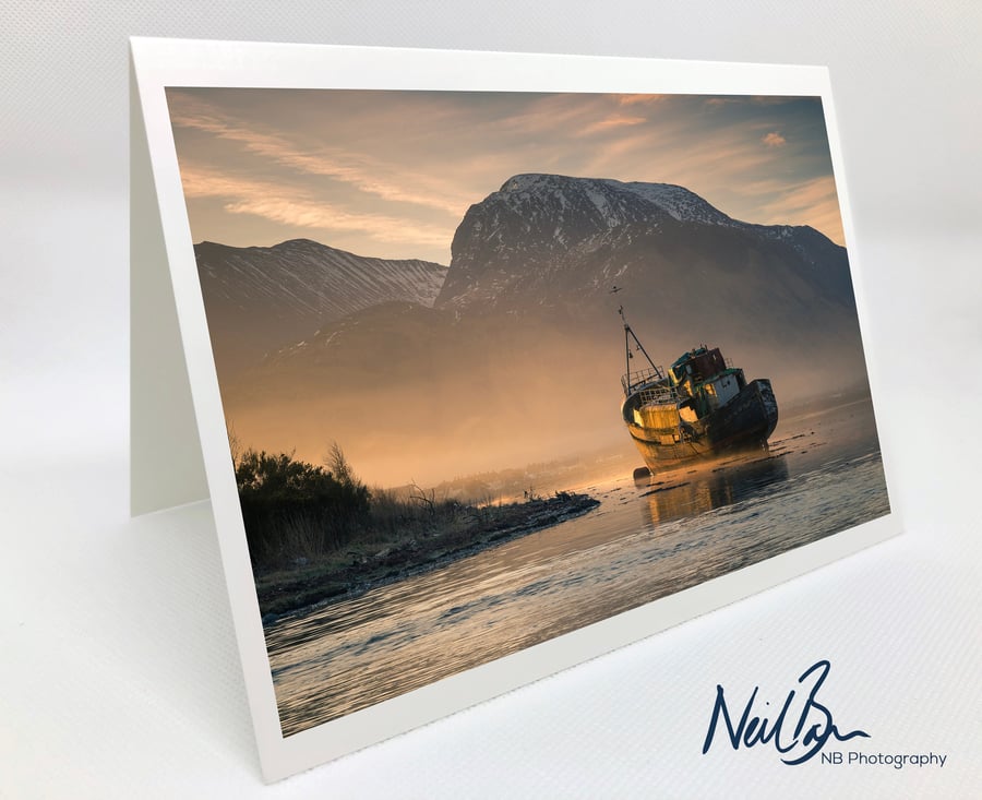 Ben Nevis - Scotland Greeting Card by Neil Barr