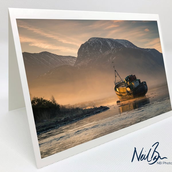 Ben Nevis - Scotland Greeting Card by Neil Barr