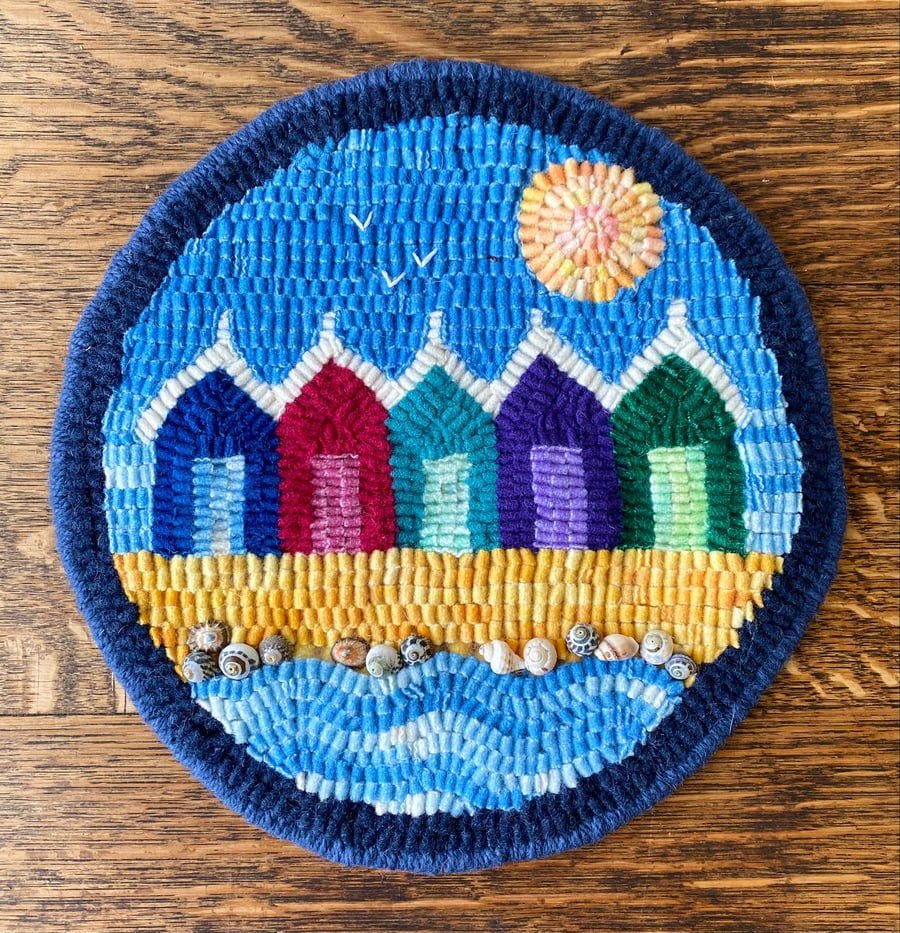 Up Perisicope! - Beach Hut Wall Hanging 