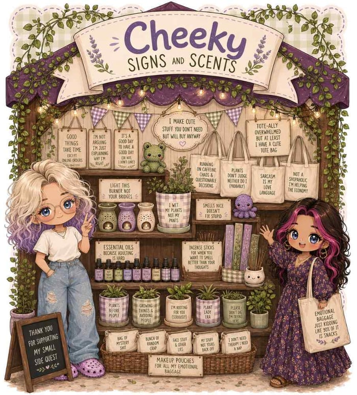 Cheeky Signs and Scents