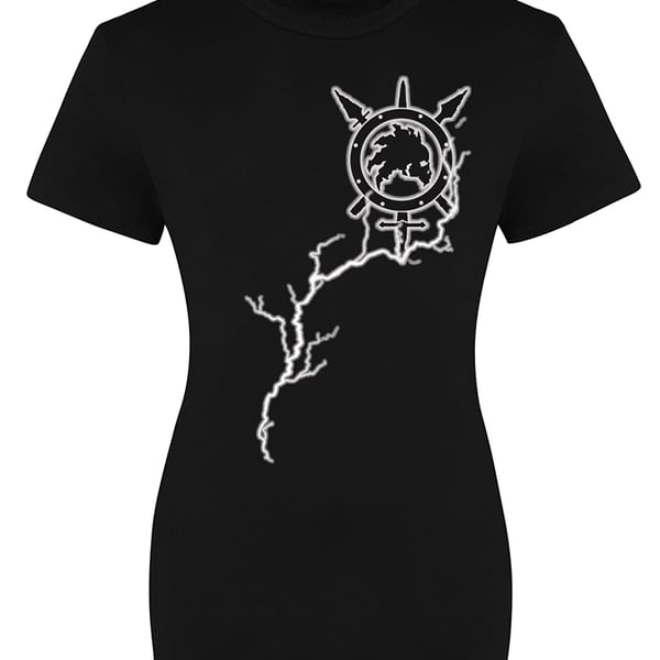 SIZE EXTRA LARGE - SWORDPUNK - Fitted T-Shirt