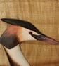Great crested grebe wall hanging - Image 2