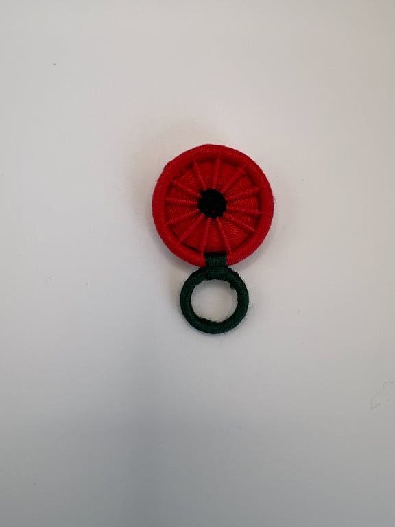 Glasses Holder Brooch - 'Poppy'