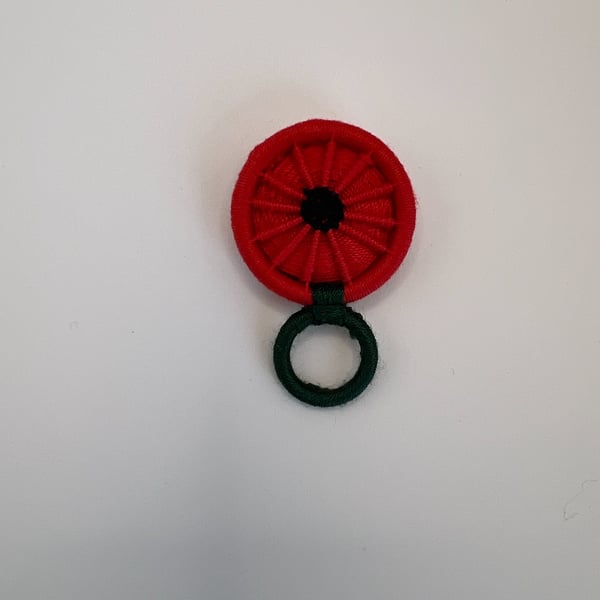 Glasses Holder Brooch - 'Poppy'