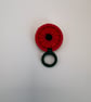 Glasses Holder Brooch - 'Poppy'