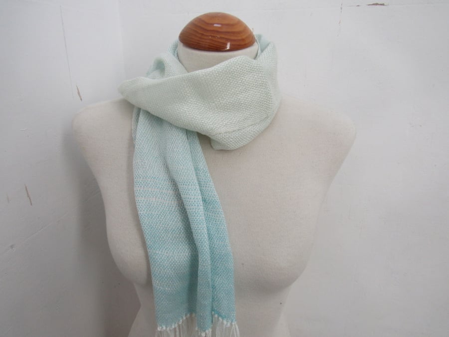 Blue and cream sale scarf