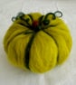 Felted Autumn Squash Decoration - Image 1