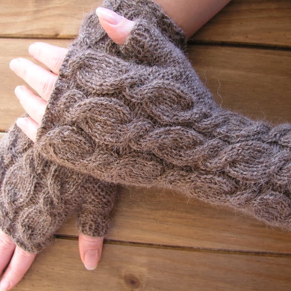 Alpaca Wrist Warmers