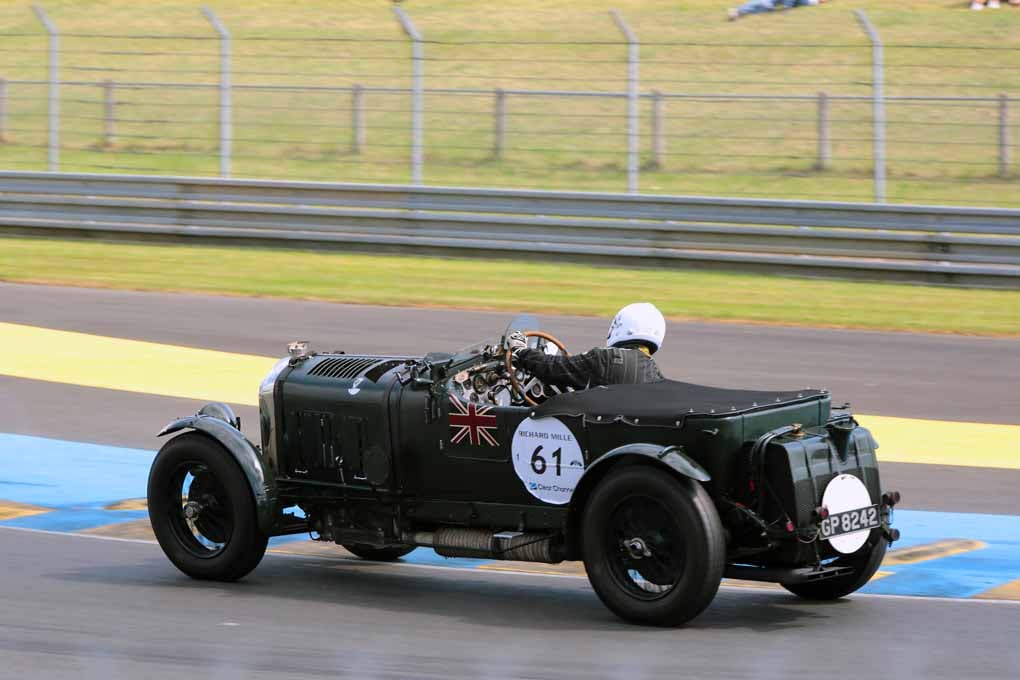 Bentley 4,5 Litre Blower Sports Car Le Mans Classic Photograph Print