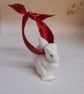 Tree decorations Adorable Abney Park Squirrel Ceramic.. - Image 1