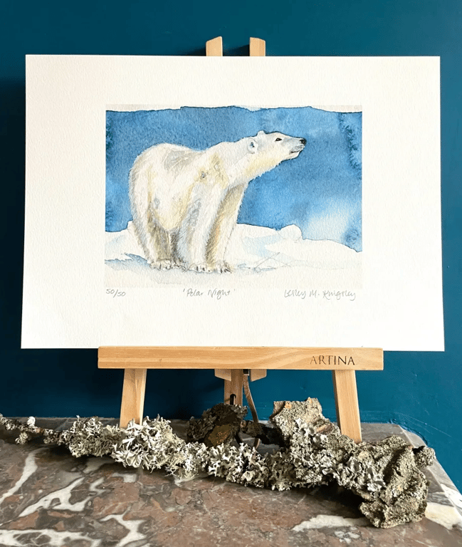 'Polar Night' limited edition giclée print