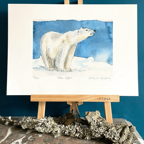 'Polar Night' limited edition giclée print