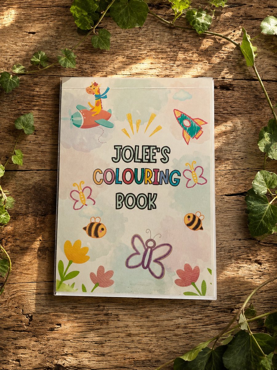 Personalised Colouring Book