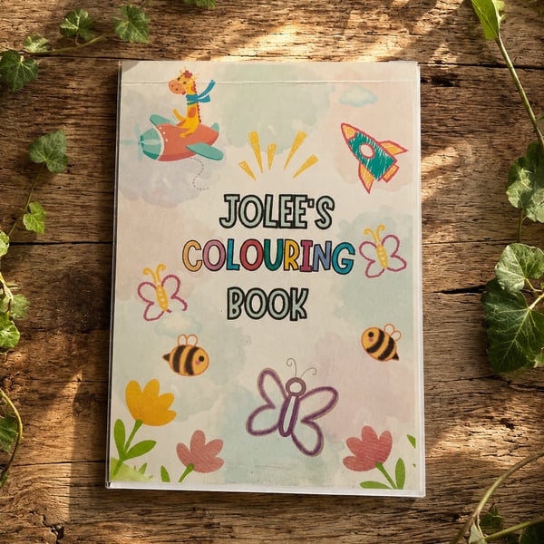 Personalised Colouring Book