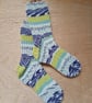 Socks, hand knitted, LARGE adult size 9-11 - Image 4