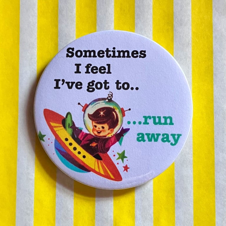 Soft Cell Pin Badge: Vintage Mashup, Tainted Love Lyrics (58mm)