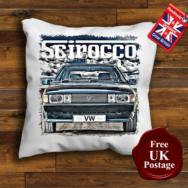 VW Scirocco Cushion Cover, Choose Your Size