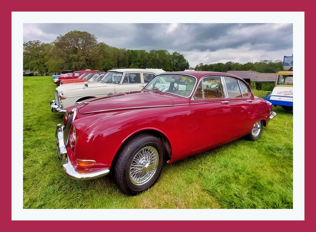 Jaguar Car Greeting Card A5