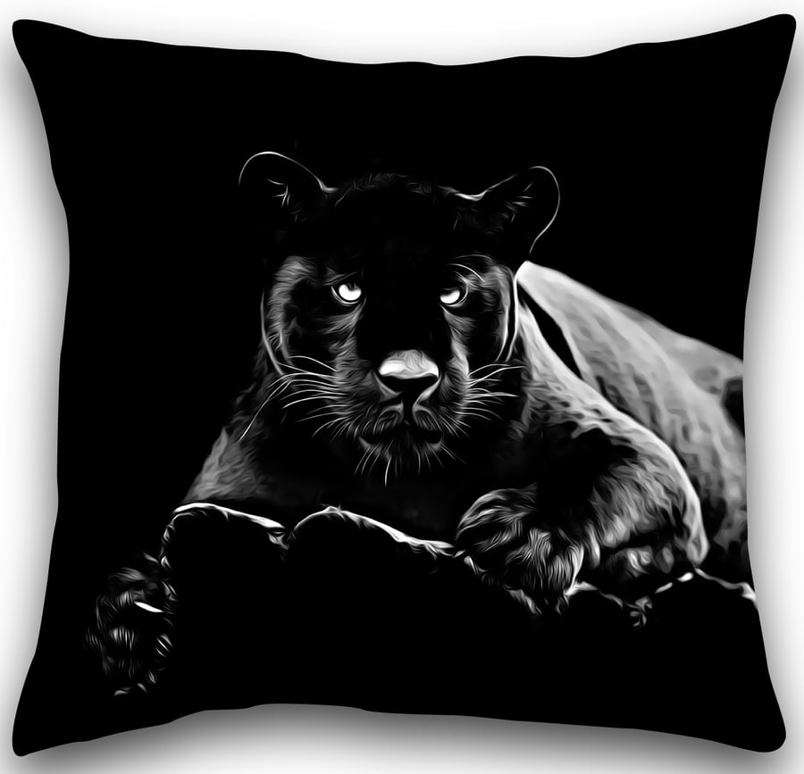 Black panther shop pillow case