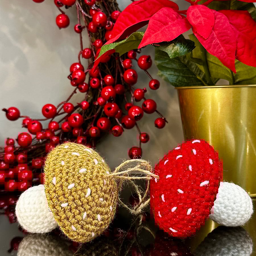 Festive Fungi Baubles