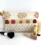 Large Make up Bag with Autumn Trees - Image 1