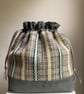 Cariad Bag - Spring Pastels 1. Handwoven in Wales - Image 9