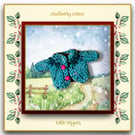 Little Nippers Turquoise and Green Cardigan 