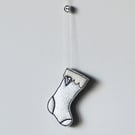 'Little Stocking' - Hanging Decoration