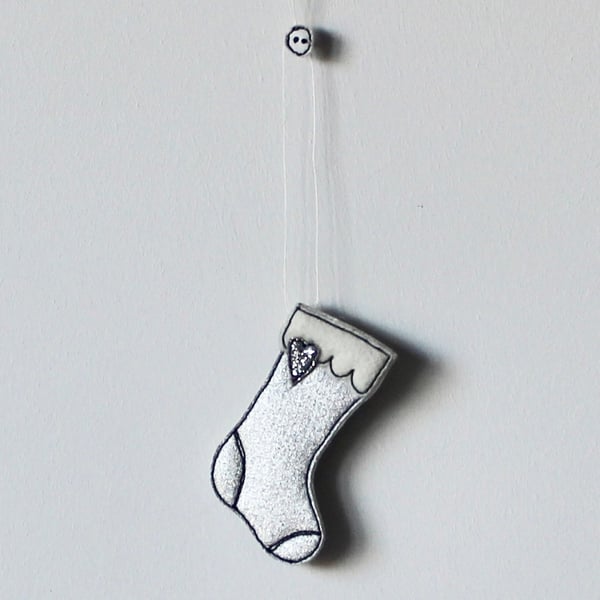 'Little Stocking' - Hanging Decoration