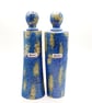 Handmade and Hand Painted Salt and Pepper Grinder Set - Wooden Art Mills