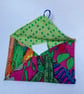 Gift envelope,  hand stitched. For small gifts or money. Bright colours. - Image 4