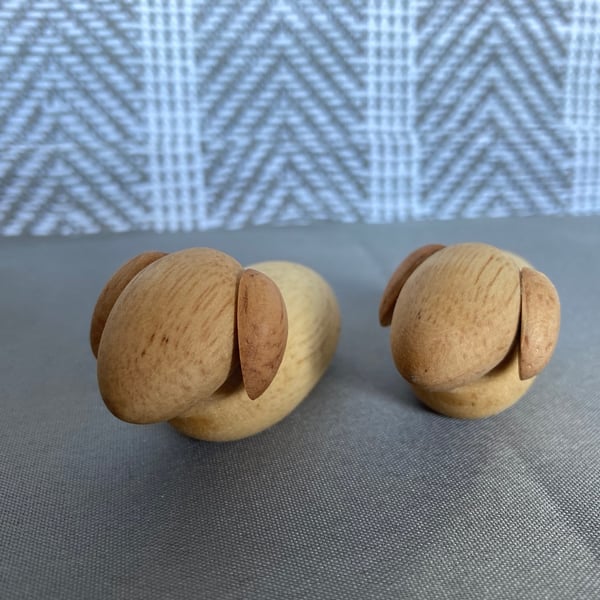 Wooden Sheep to complement Nativity scene 