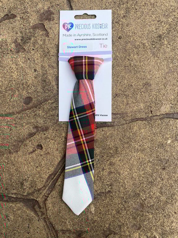 Stewart Dress Tartan Tie, Toddler, Kids