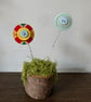 Button flower decoration - Image 4