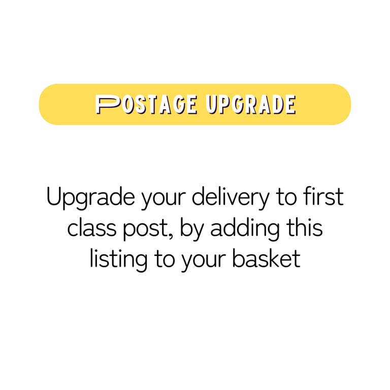 Upgrade your Card Delivery to First Class Post for a Speedy Delivery