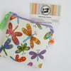 SALE Butterflies Coin Purse